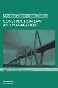 Construction Law and Management by Keith Pickavance, 9781138135871