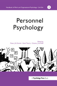 A Handbook of Work and Organizational Psychology (Volume 3: Personnel Psychology) by De Charles, P J D Drenth, THIERRY HENK, 9780863775246