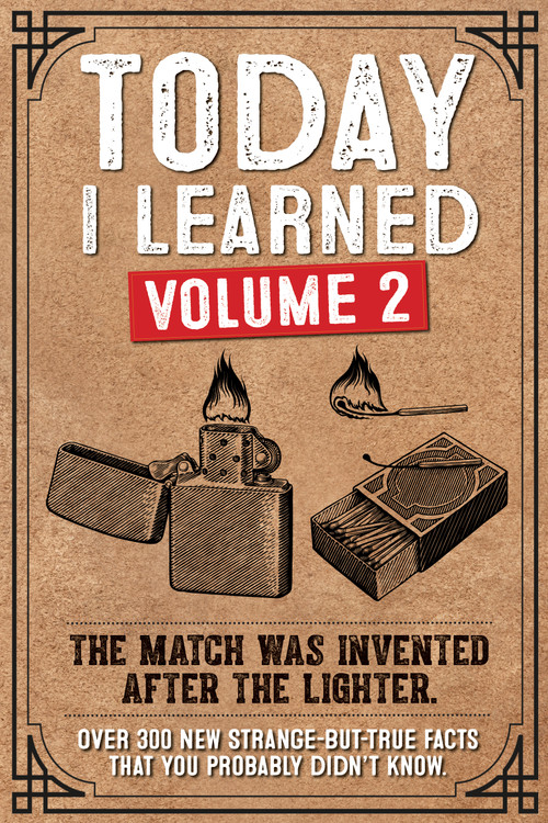 Today I learned (Volume 2) Softcover Book by Willow Creek Press, 9781682349595
