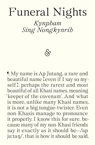 Funeral Nights by Kynpham Sing Nongkynrih, 9781913505967