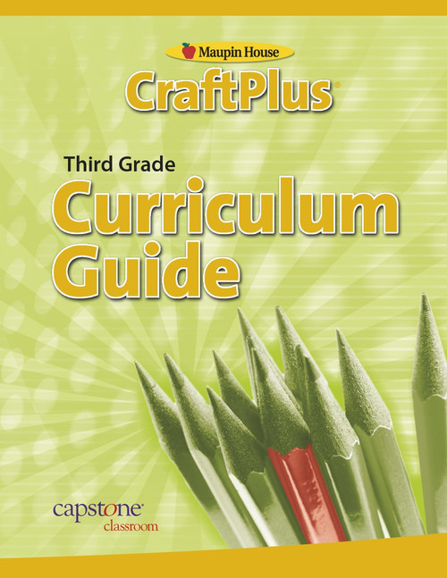 CraftPlus Teacher's Curriculum Guide Grade 3 by Marcia S. Freeman, 9781934338223