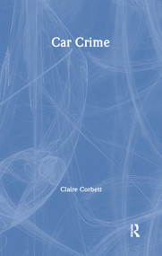 Car Crime by Claire Corbett, 9781843920250