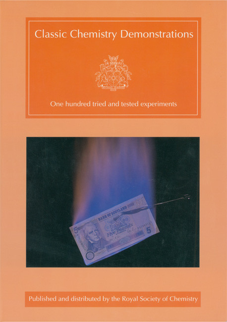 Classic Chemistry Demonstrations by Ted Lister, 9781870343381