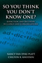 So You Think You Don't Know One? (Addiction and Recovery in Clergy and Congregations) by Nancy Van Dyke Platt, Chilton R. Knudsen, 9780819224125