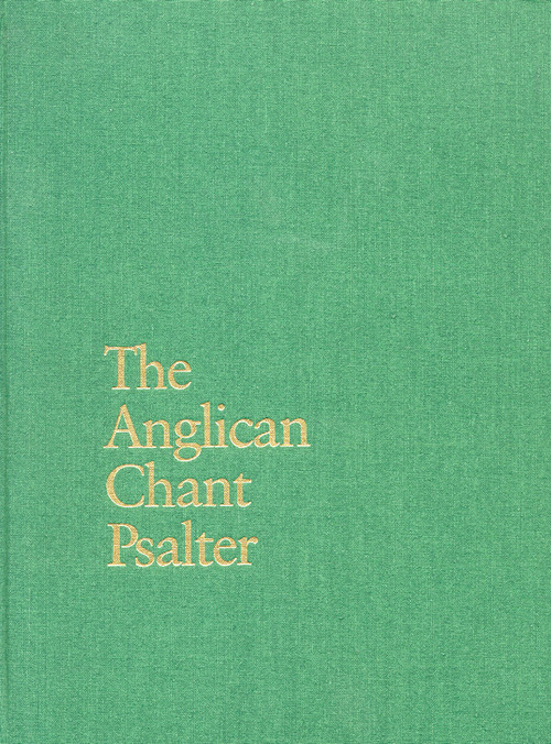 The Anglican Chant Psalter by Alec Wyton, 9780898691351