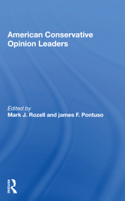 American Conservative Opinion Leaders - 9780367153519 by Mark J. Rozell, 9780367153519