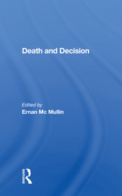 Death And Decision - 9780367167325 by Ernan Mc Mullin, 9780367167325