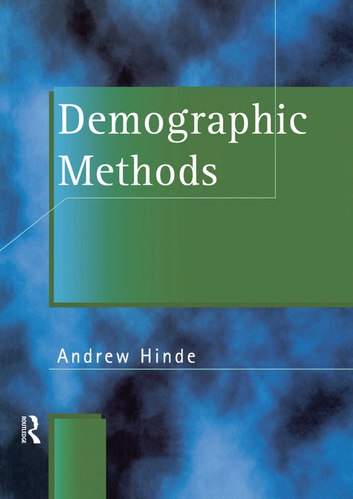 Demographic Methods by Andrew Hinde, 9780340718926