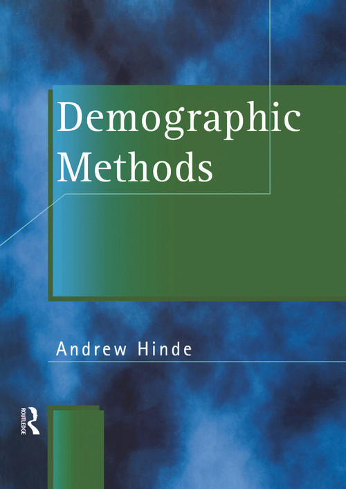Demographic Methods by Andrew Hinde, 9780340718926