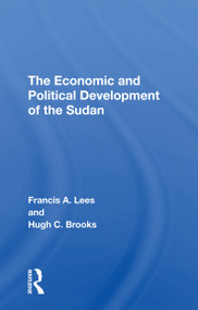 The Economic and Political Development of the Sudan - 9780367172169 by Francis A. Lees, 9780367172169