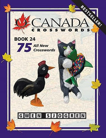 O Canada Crosswords Book 24 by Gwen Sjogren, 9780889714359