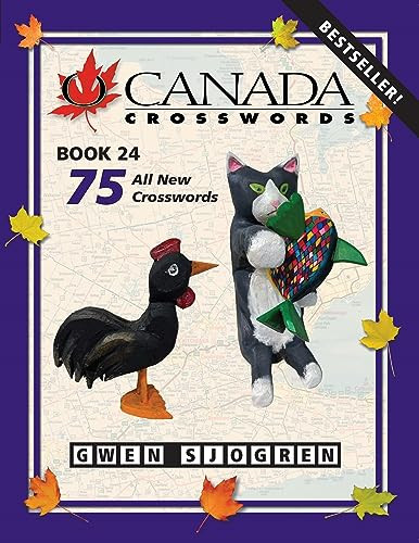 O Canada Crosswords Book 24 by Gwen Sjogren, 9780889714359