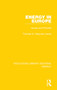 Energy in Europe (Issues and Policies) - 9780367211370 by Thomas G. Weyman-Jones, 9780367211370