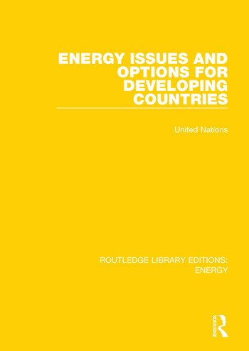 Energy Issues and Options for Developing Countries - 9780367211400 by United Nations, 9780367211400