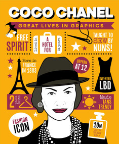 Great Lives in Graphics: Coco Chanel by Button Books, 9781787081383