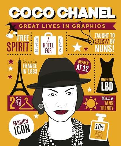 Great Lives in Graphics: Coco Chanel by Button Books, 9781787081383