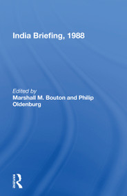 India Briefing, 1988 - 9780367153083 by Marshall M. Bouton, 9780367153083