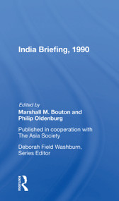 India Briefing, 1990 - 9780367153649 by Marshall M. Bouton, 9780367153649