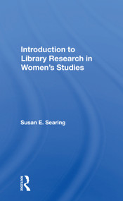 Introduction To Library Research In Women's Studies - 9780367168858 by Susan E. Searing, 9780367168858