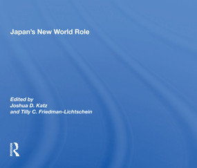 Japan's New World Role - 9780367155940 by Joshua D. Katz, 9780367155940