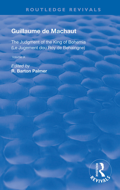 The Judgement of the King of Bohemia - 9780367182304 by Guillaume de Mauchaut, R. Barton Palmer, 9780367182304