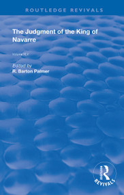 The Judgment of the King of Navarre - 9780367179113 by Guillaume de Machaut, R. Barton Palmer, 9780367179113