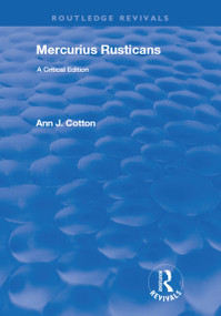 Mercurius Rusticans (A Critical Edition) - 9780367198657 by Ann J. Cotton, 9780367198657
