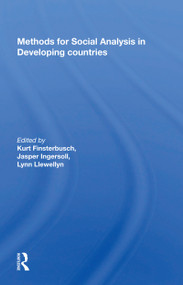 Methods For Social Analysis In Developing Countries - 9780367163242 by Kurt Finsterbusch, 9780367163242