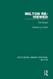 Milton Re-viewed (Ten Essays) - 9780367151454 by Edward Le Comte, 9780367151454