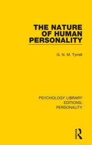 The Nature of Human Personality - 9780367151638 by G. N. M. Tyrrell, 9780367151638