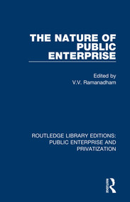 The Nature of Public Enterprise - 9780367182106 by V. Ramanadham, 9780367182106