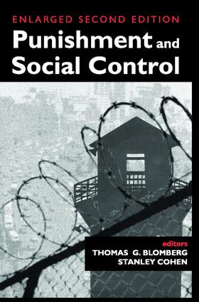 Punishment and Social Control (Essays in Honor of Sheldon L. Messinger) - 9780202307015 by Stanley Cohen, 9780202307015