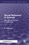 Social Behaviour in Animals (With Special Reference to Vertebrates) by N. Tinbergen, 9781848722972