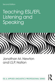 Teaching ESL/EFL Listening and Speaking - 9780367195533 by Jonathan M. Newton, I.S.P. Nation, 9780367195533