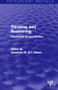 Thinking and Reasoning (Psychological Approaches) by Jonathan Evans, 9781848723177