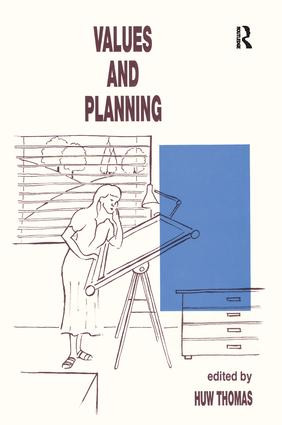 Values and Planning - 9781856283069 by Huw Thomas, 9781856283069