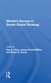 Western Europe In Soviet Global Strategy - 9780367216313 by Ray S. Cline, 9780367216313