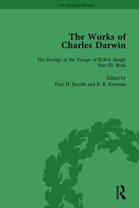The Works of Charles Darwin: v. 5: Zoology of the Voyage of HMS Beagle, Under the Command of Captain Fitzroy, During the Years 1832-1836 by Paul H Barrett, 9781851962051
