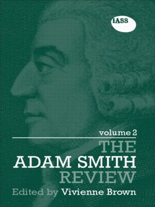 The Adam Smith Review Volume 2 by Vivienne Brown, 9780415493499