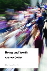 Being and Worth - 9780415207362 by Andrew Collier, 9780415207362
