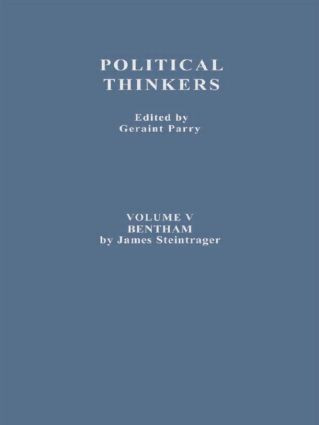 Bentham by James Steintrager, 9780415611510