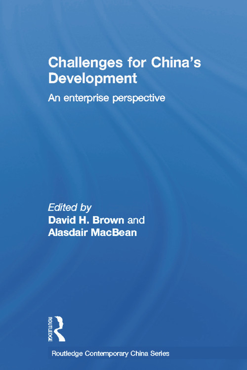Challenges for China's Development (An Enterprise Perspective) - 9780415646451 by David Brown, Alasdair MacBean, 9780415646451