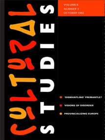 Cultural Studies (Volume 6, Issue 3) by Ien Ang, John Hartley, 9780415081160