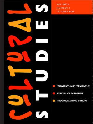 Cultural Studies (Volume 6, Issue 3) by Ien Ang, John Hartley, 9780415081160