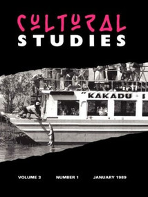 Cultural Studies (Volume 3, Issue 1) by JOHN FISKE, 9780415037419