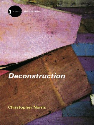 Deconstruction (Theory and Practice) - 9780415280105 by Christopher Norris, 9780415280105