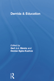 Derrida & Education - 9780415684125 by Gert J.J. Biesta, Denise Egéa-Kuehne, 9780415684125