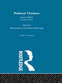 Edmund Burke by Frank O'Gorman, 9780415611503