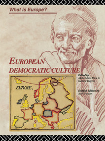 European Democratic Culture by Gerard Duprat, Noel Parker, Alain-Marc Rieu, 9780415124195