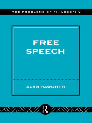 Free Speech - 9780415148054 by Alan Haworth, 9780415148054